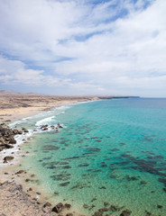 Fototapeta na wymiar Fuerteventura, Canary Islands, Playa del Castillo