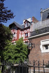 Maison à colombages à Paris