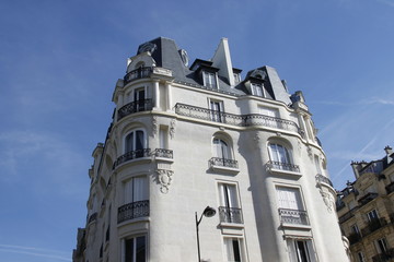 Immeuble ancien du quartier de Passy à Paris