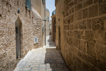 Fototapeta na wymiar Jaffa alley