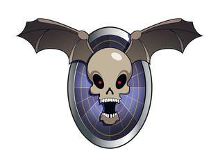 Skull Bat / A flying skull