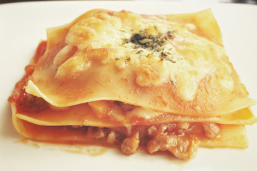 Italian lasagna