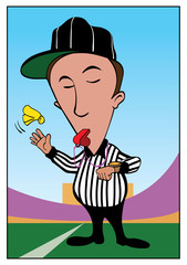 Referee / A referee calls too much time.