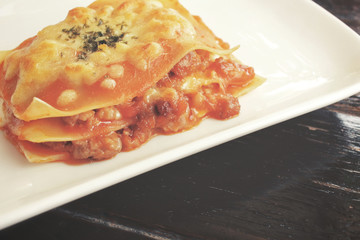 Italian lasagna