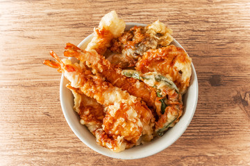 できたてえび天丼　 