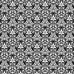Чёрно-белый орнамент. 1.11
