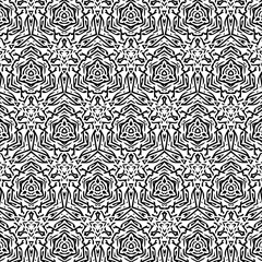 Простые узоры в чёрном и белом цвете. 9.28
