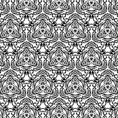 Простые узоры в чёрном и белом цвете. 9.27
