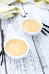 Fesh made Vanilla Sauce