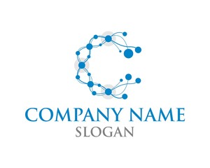 Cancer molecules logo