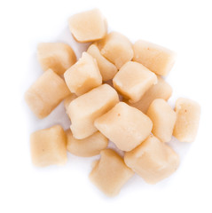 Marzipan (isolated on white)