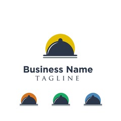 Fototapeta premium restaurant vector logo icon