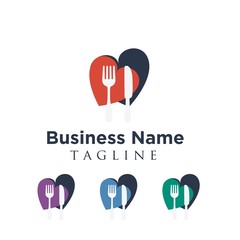 restaurant vector logo icon