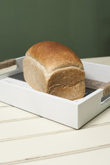 Freshly Baked Healthy Oat Bread