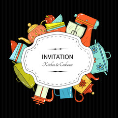 Invitations cookware.