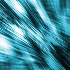 Abstract blue square digital blurred background, 3d