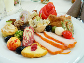 Wedding appetizers