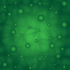 triangle circle abstract background