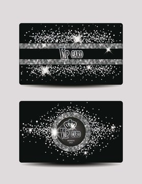 Shiny VIP silver cards
