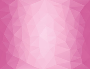 Abstract pink polygon vector background