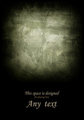 Hallowen texture. Old cement wall in the night.