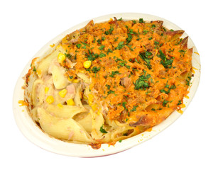 Tuna And Cheese Pasta Bake