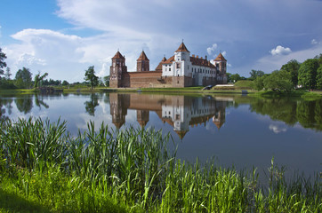 Naklejka na ściany i meble Europe, Belarus, history: Mir Castle Complex Radzivillov.