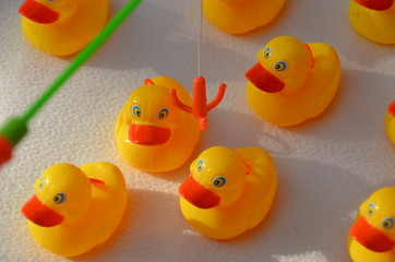 Enten angeln beim Kinderfest