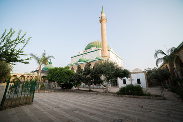 Fototapeta na wymiar Al-Jazzar Mosque in Akko