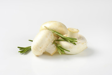 Three table mushrooms