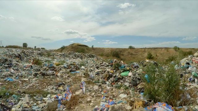 Huge Unauthorized Midden At Landfill In Ukraine
