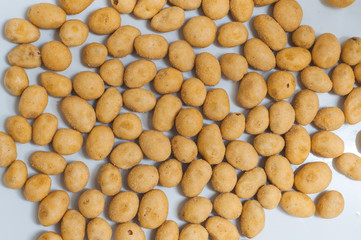 peanuts studio isolated on white background