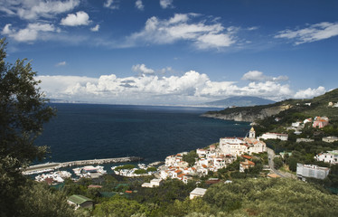 Fototapeta na wymiar la costiera Amalfitana
