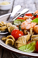 Brown pasta