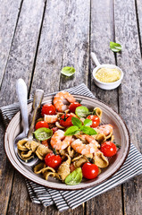 Brown pasta