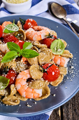 Brown pasta