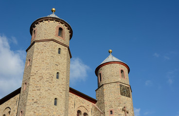 Fototapeta na wymiar Stiftskirche Bad Münstereifel