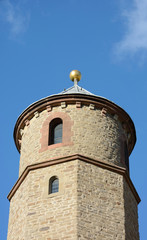 Fototapeta na wymiar Kirchturm Bad Münstereifel