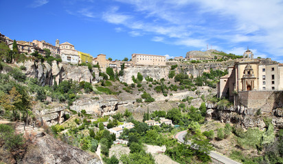 Fototapeta na wymiar Panoramic view of Cuenca