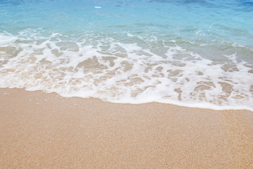 Wave & Sand beach background