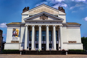 Obraz premium Duisburg Opernhaus