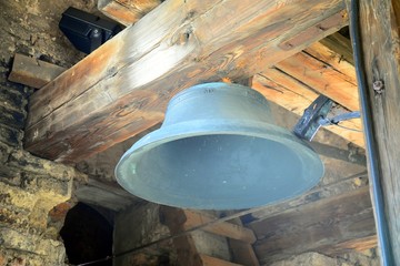 Interior of Vilnius Cathedral belfry in Cathedral place