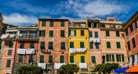 Fototapeta premium Beautiful Vernazza village in Cinque Terre National Park, Italy.
