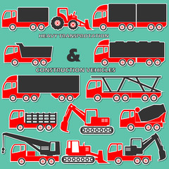 two tone shape heavy transportation
