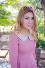 Beautiful young woman