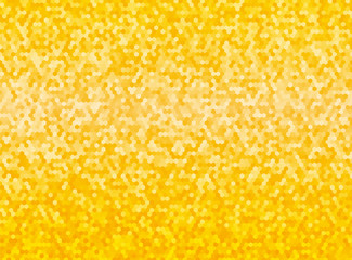hexagon yellow gradient background