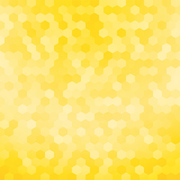 simple yellow hexagon background