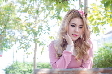 Beautiful young woman