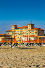 View of Versilia coast - Viareggio 