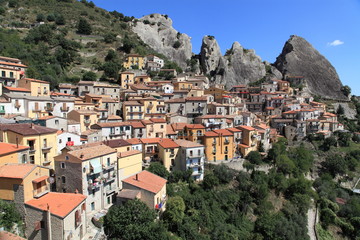 Fototapeta na wymiar Castelmezzano - Dolomiti Lucane - Basilicata 